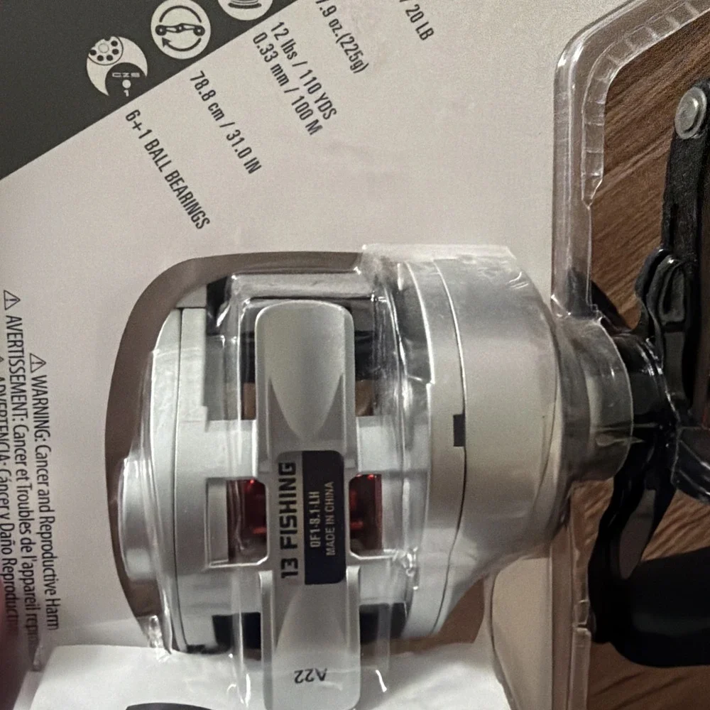13 Fishing Origin F1 Baitcast Fishing Reel (Clam Pack) NEW